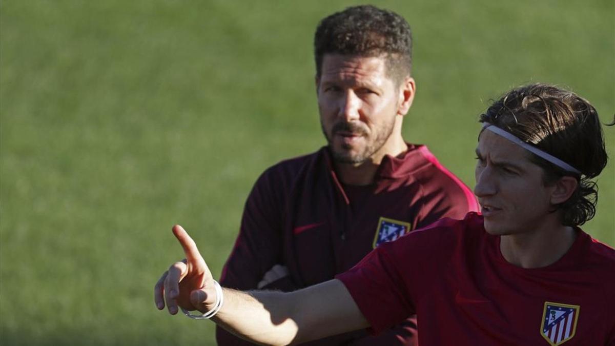 Simeone sobre Filipe Luís: &quot;Hasta medianoche hay que estar con la antena encendida&quot; | laliga