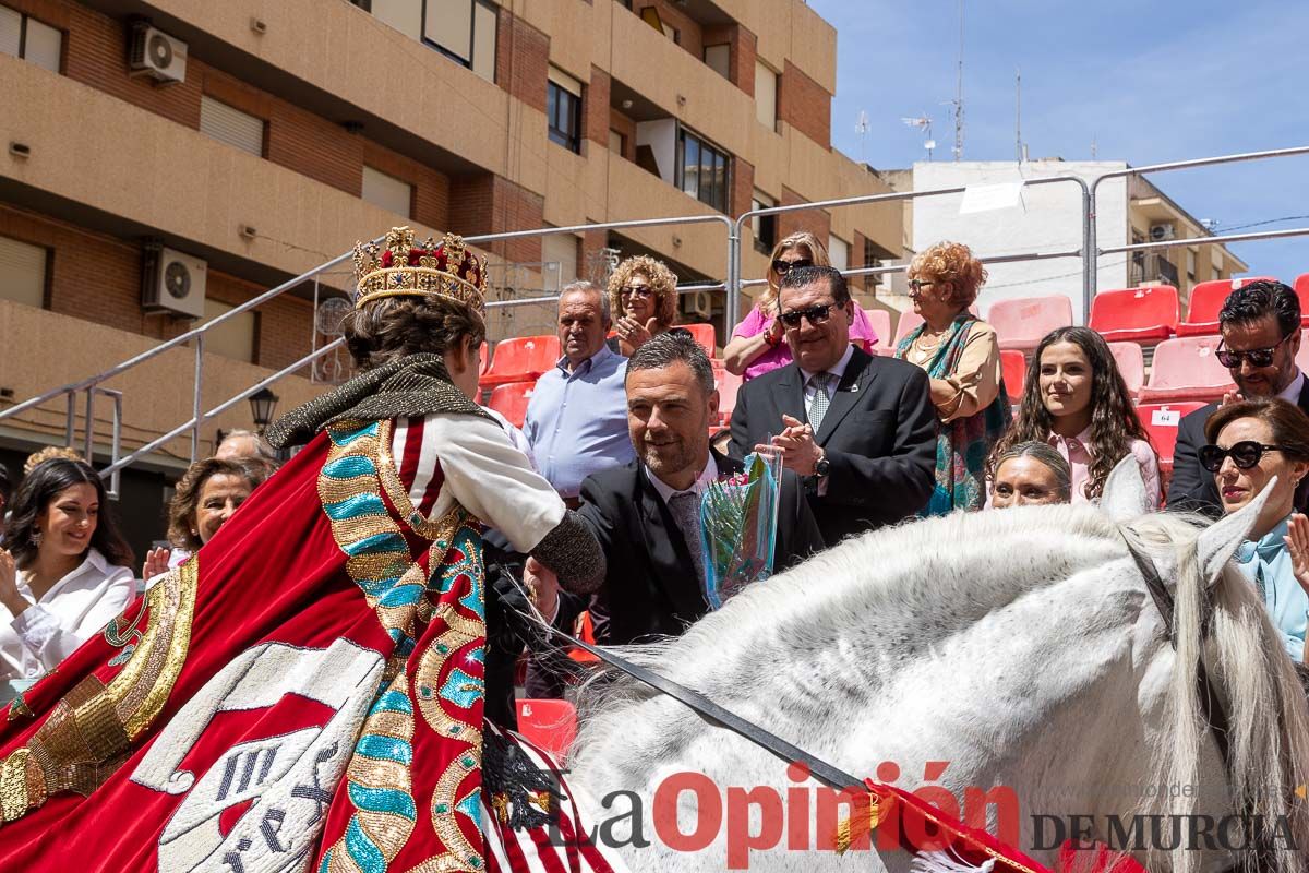 Desfile infantil del Bando Cristiano en las Fiestas de Caravaca