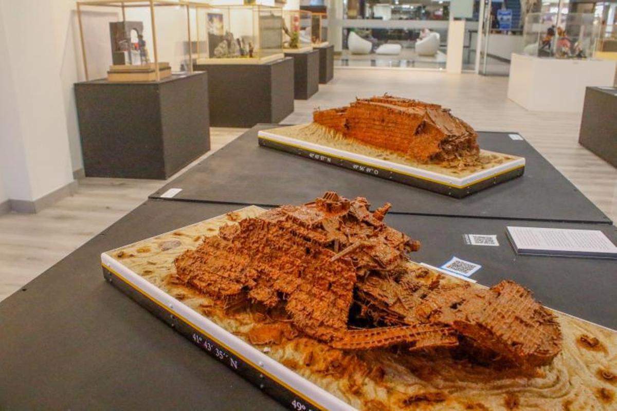 El pecio del Titanic, tal y como fue fotografiado en 1985. | // IÑAKI ABELLA