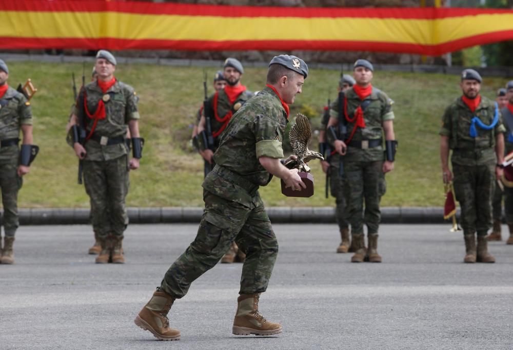 Aniversario de la Brigada Galicia en el acuartelamiento de Cabo Noval.