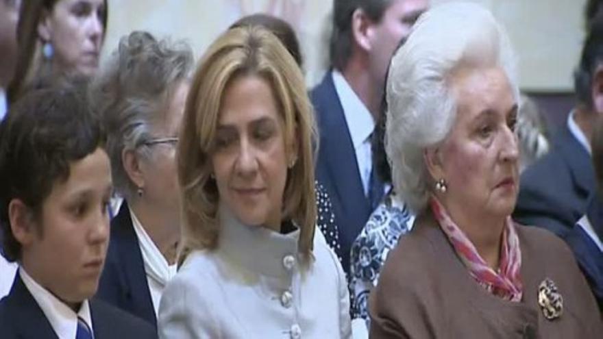 La Infanta, en un acto oficial 671 días después