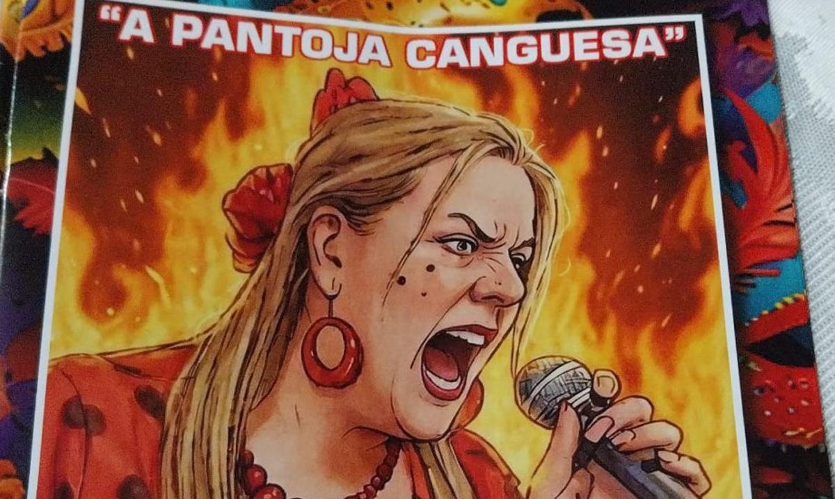 El meme carnavalero de la tenitente de alcaldesa, Sagrario Martínez. | FDV