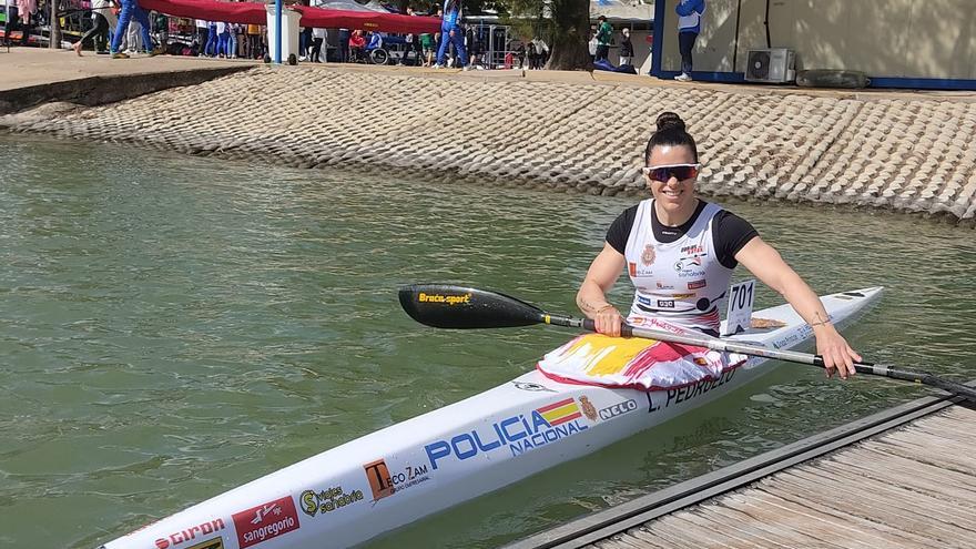 Laura Pedruelo, tercera en el Campeonato de España de Invierno de Piragüismo