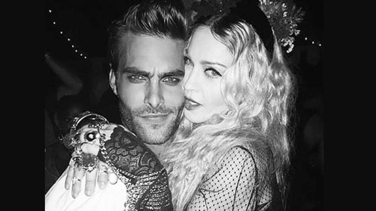 Madonna y Jon Kortajarena.