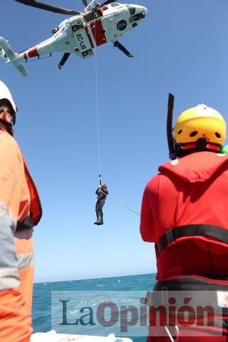 Simulacro de Salvamento Marítimo en Cartagena