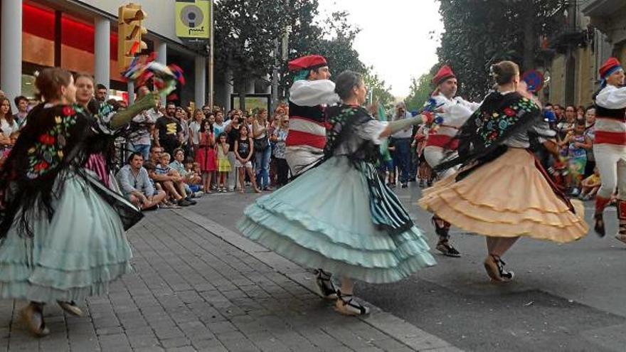 El ball del galop, de les gitanes, a càrrec de l&#039;Agrupació Folklòrica