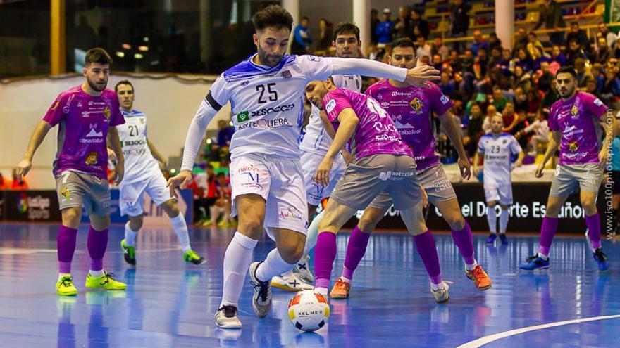 El Palma Futsal se llevó la victoria de Antequera a base de eficacia en ataque.