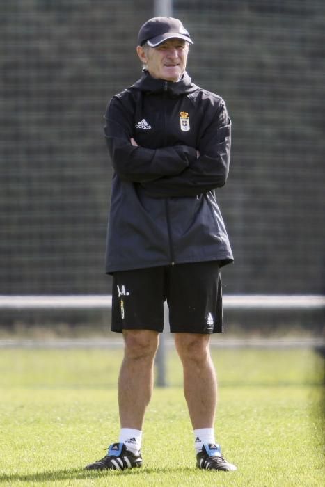 Entrenamiento del Real Oviedo