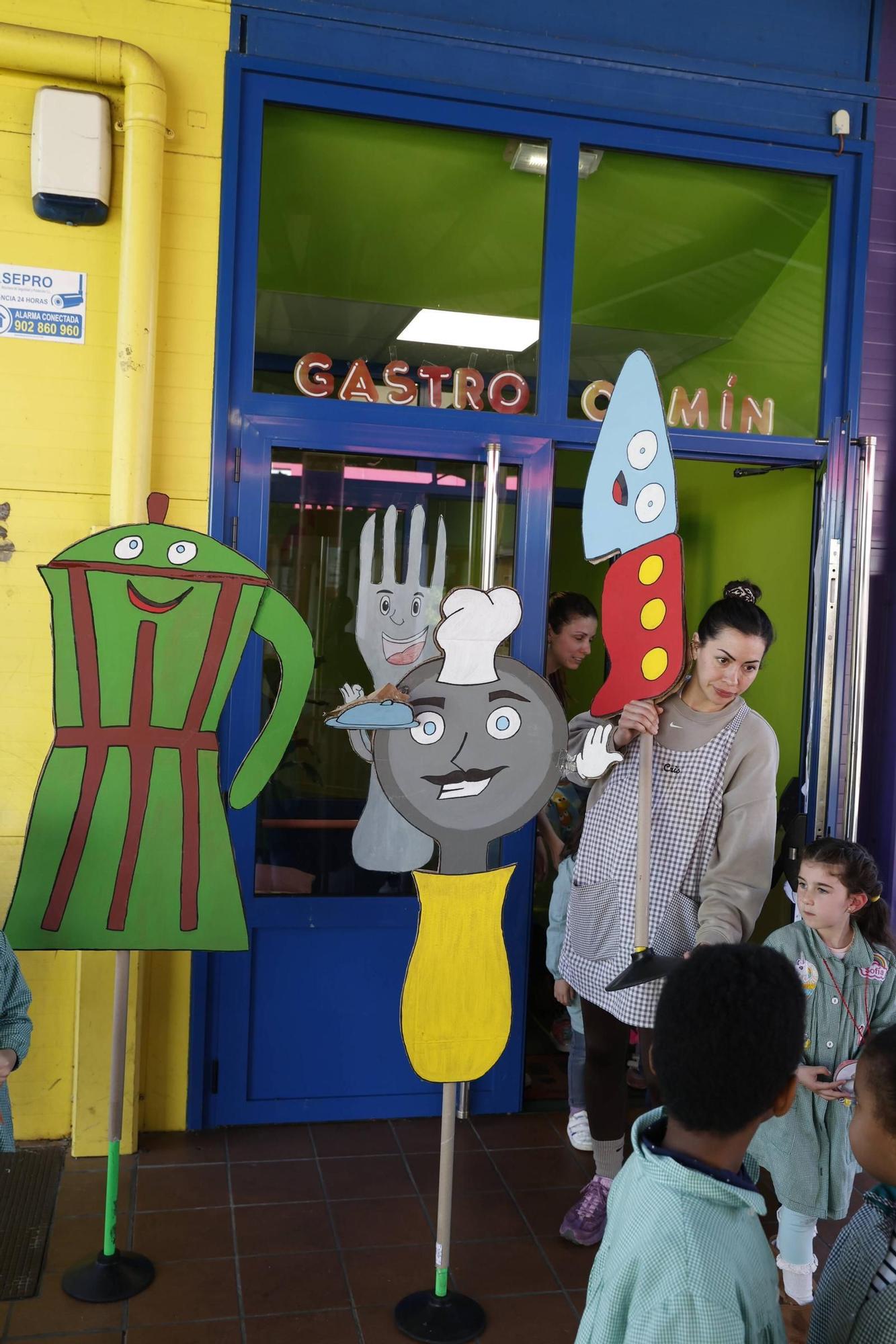 El colexu Alfonso Camín demuestra que "tien bon canil"