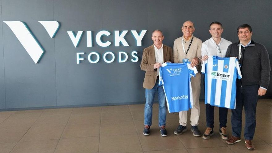 Vicky Foods y el CF Gandia suscriben una alianza para impulsar la nueva etapa de la entidad