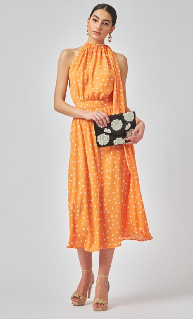 Vestido naranja de Coosy