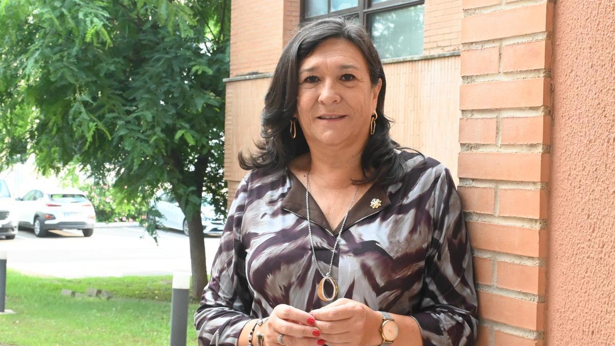 La presidenta del Colegio de Graduados Sociales de Castellón, A. Máñez.