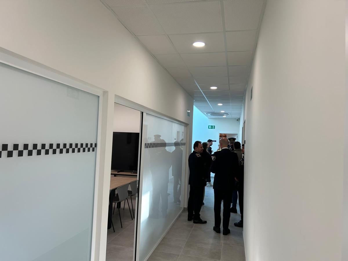 Monforte inaugura nuevo retén de Policía Local