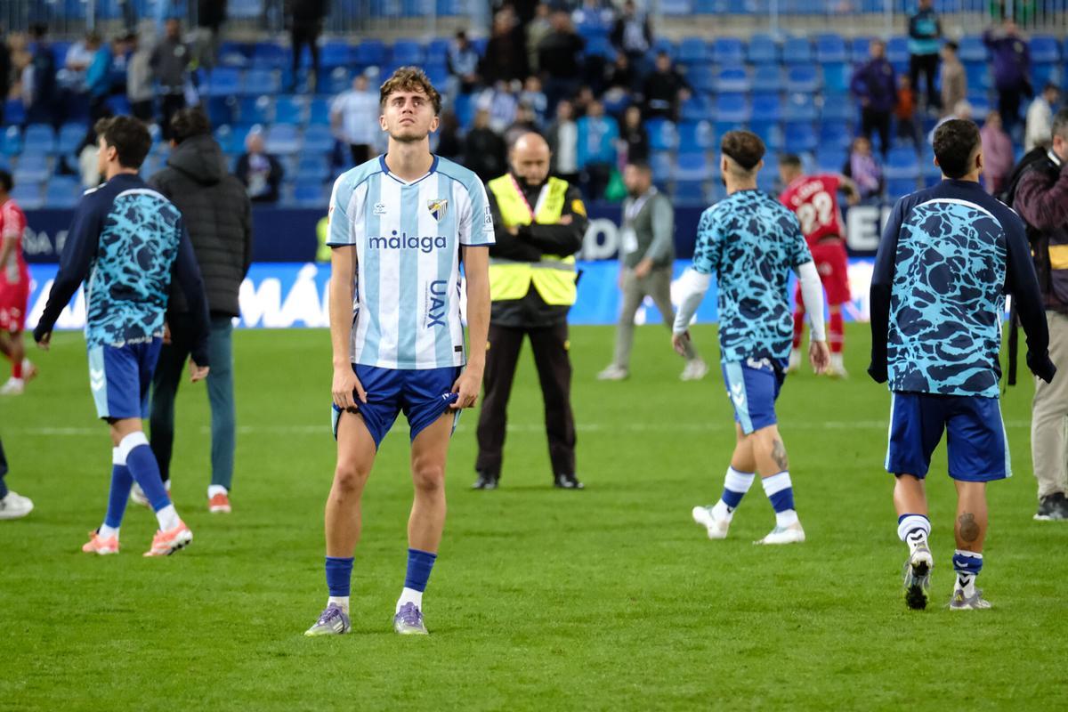 Partido correspondiente a la jornada 13 entre el Málaga CF y el Córdoba CF