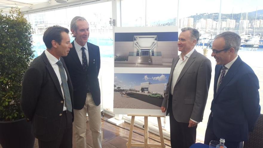 Presentación del nuevo edificio del Real Club Mediterráneo en su puerto deportivo.