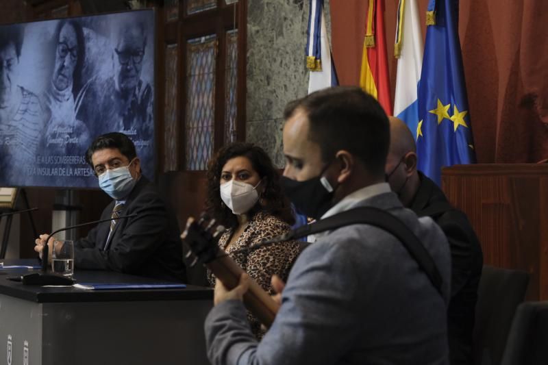 Acto de homenaje en el Cabildo de Tenerife por el Día Insular de Artesanía