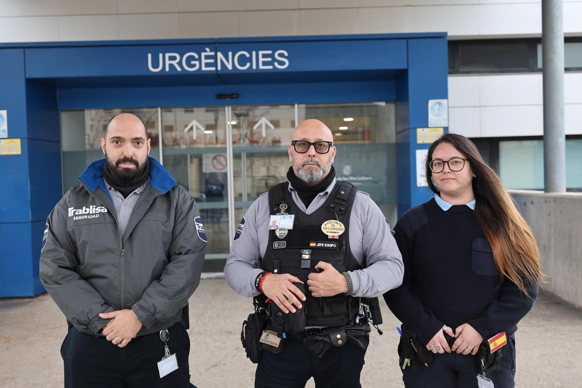 Jose Carlos Granda Martínez, guardia jurado del Hospital Can Misses de Ibiza