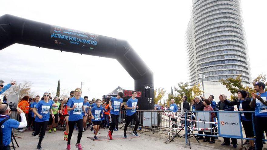 700 corredores se activan por la diabetes en Zaragoza