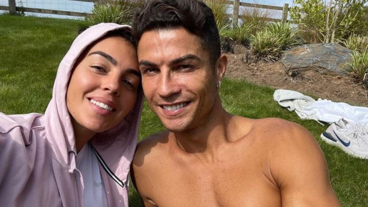 Cristiano, junto a Georgina Rodríguez