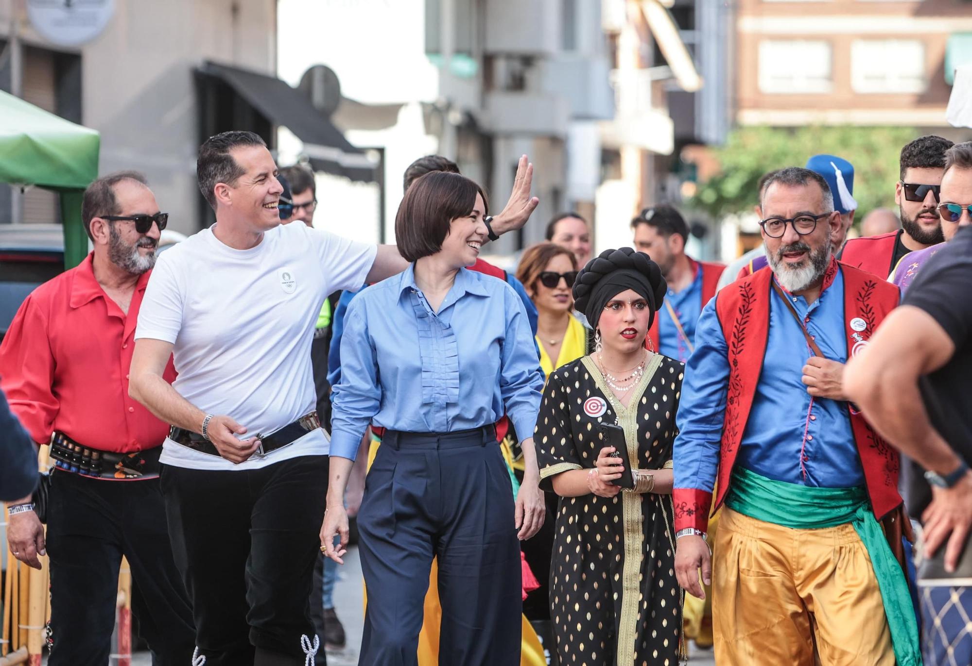 Diana Morant en Moros y Cristianos de Elda