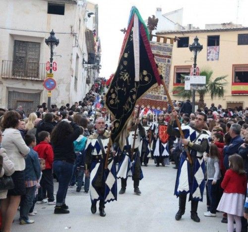 Procesión de bajada en Caravaca de la Cruz