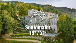 El tiempo en Soutomaior: previsión meteorológica para hoy, lunes 13 de julio