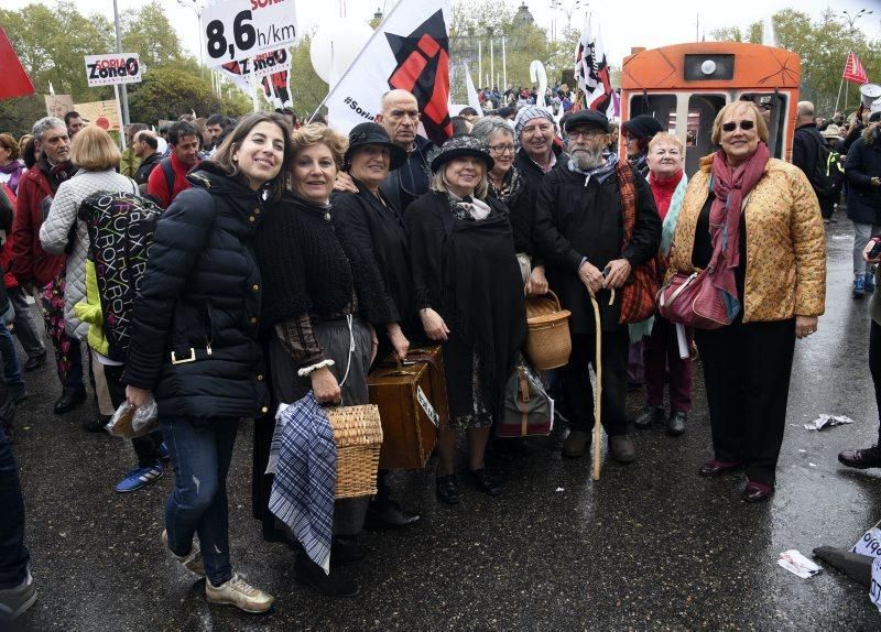 Manifestación 'Revuelta de la España vaciada' en Madrid