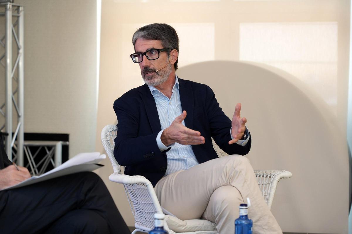 Justo Vellón, director general de Aerocas, en en Ecoforum.