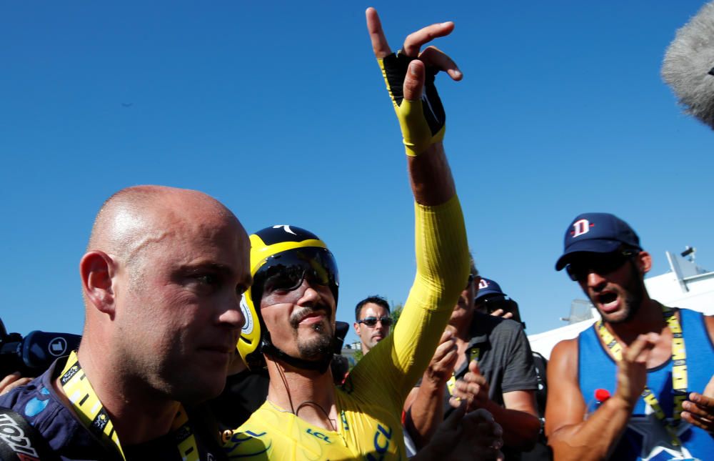Tour de Francia: Decimotercera etapa, en imágenes.