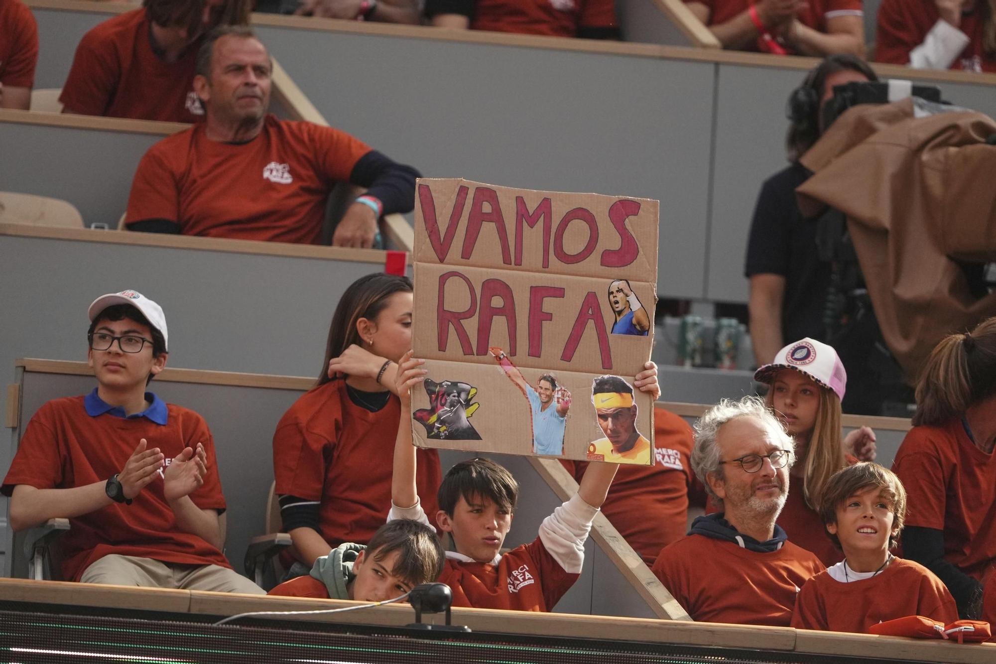 FOTOS | Roland Garros homenajea a Rafa Nadal