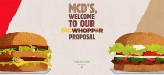 McDonald's responde a Burger King que mejor hacer algo más importante por la paz que un 'McWhopper'