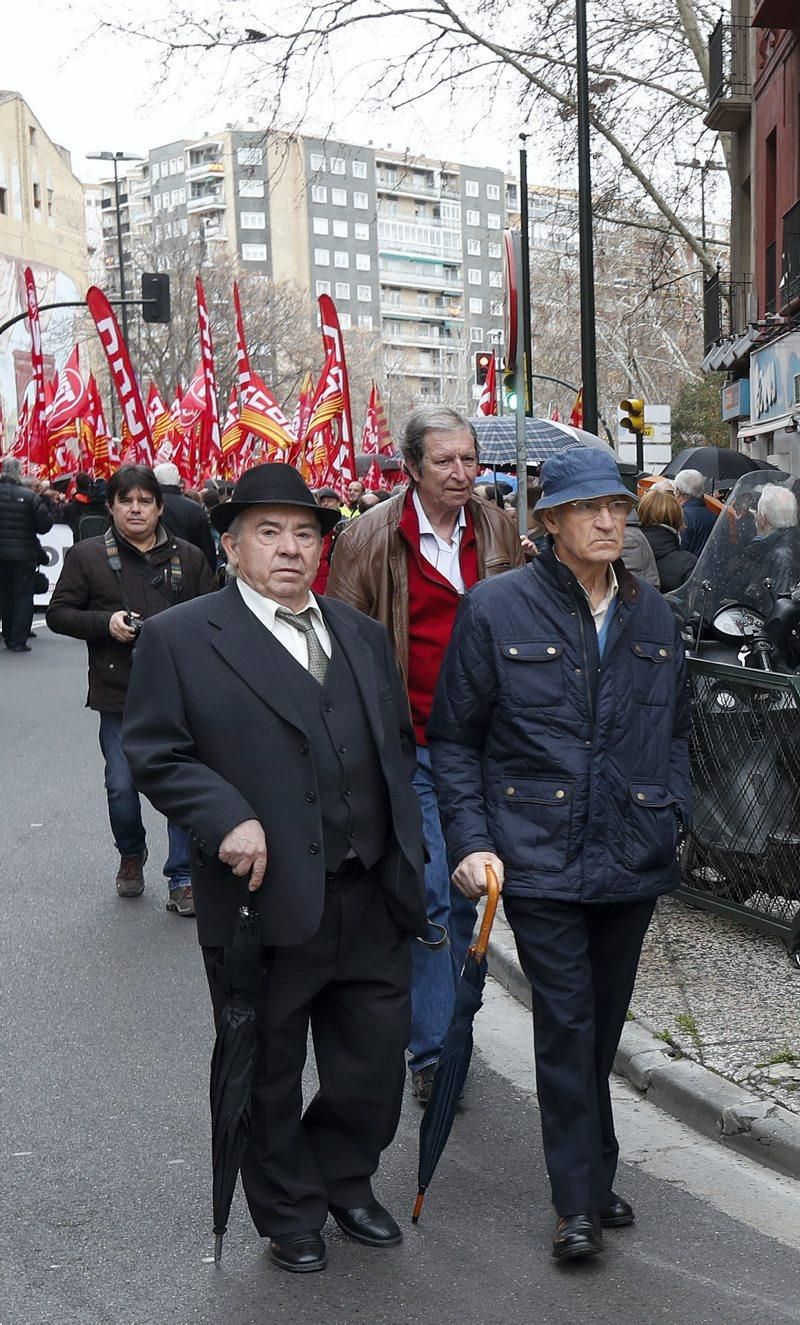 Movilización sin precedentes de los jubilados