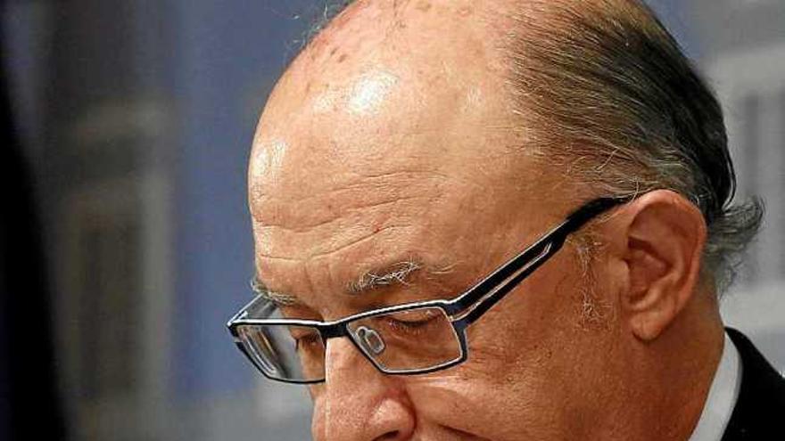 El ministre d&#039;Hisenda i Administracions Públiques, Cristóbal Montoro