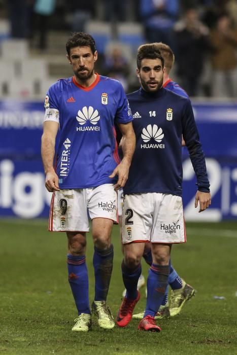 El partido entre el Real Oviedo y el Barcelona B, en imágenes