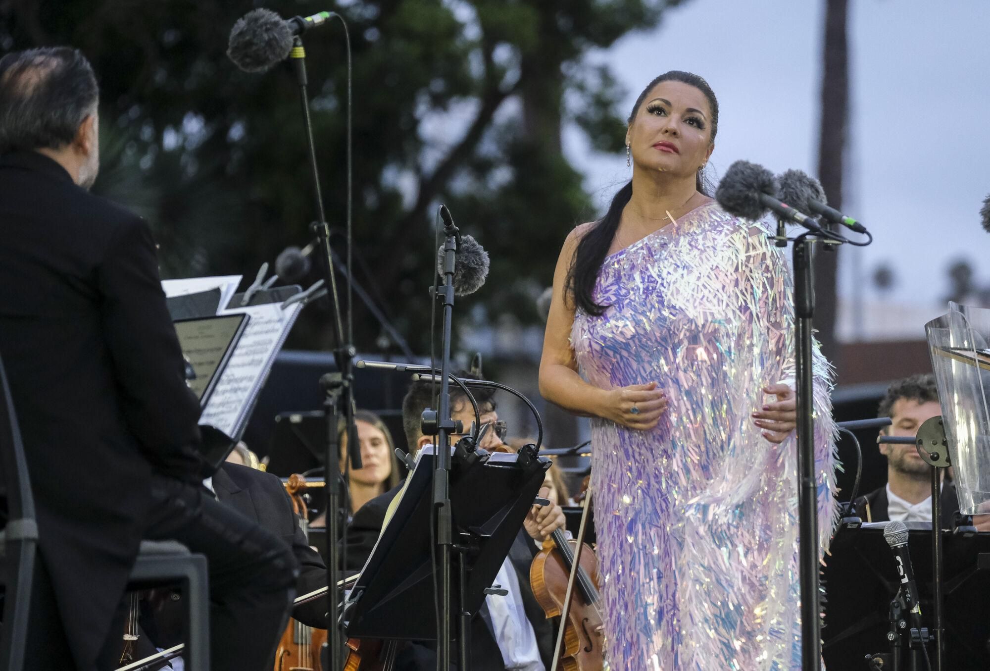 Concierto de la soprano rusa Anna Netrebko en el hotel Santa Catalina