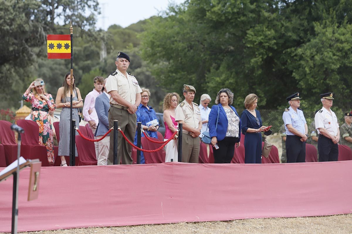 Despedida del contingente de la Brigada Guzmán el Bueno con misión en Letonia