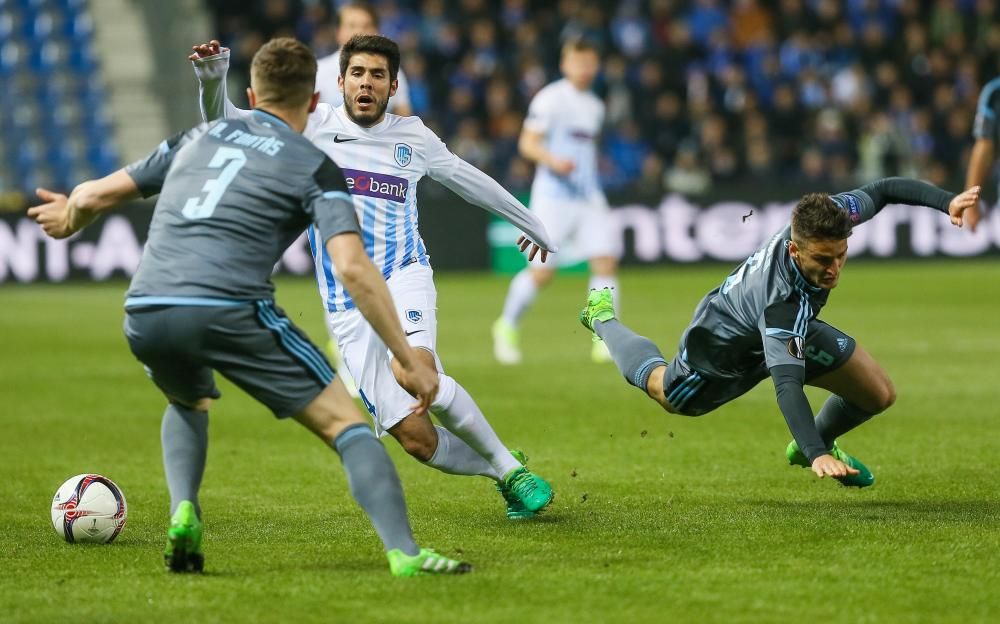 Genk - Celta: el partido en imágenes