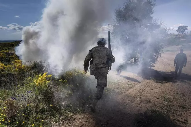 L’Exèrcit ensinistra en tàctiques de combat l’elit de la defensa ucraïnesa a Sant Climent Sescebes