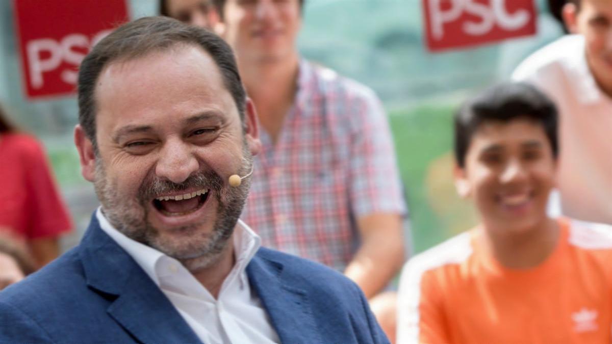 Ábalos descarta que haya motivos para volver a aplicar el 155 en Cataluña