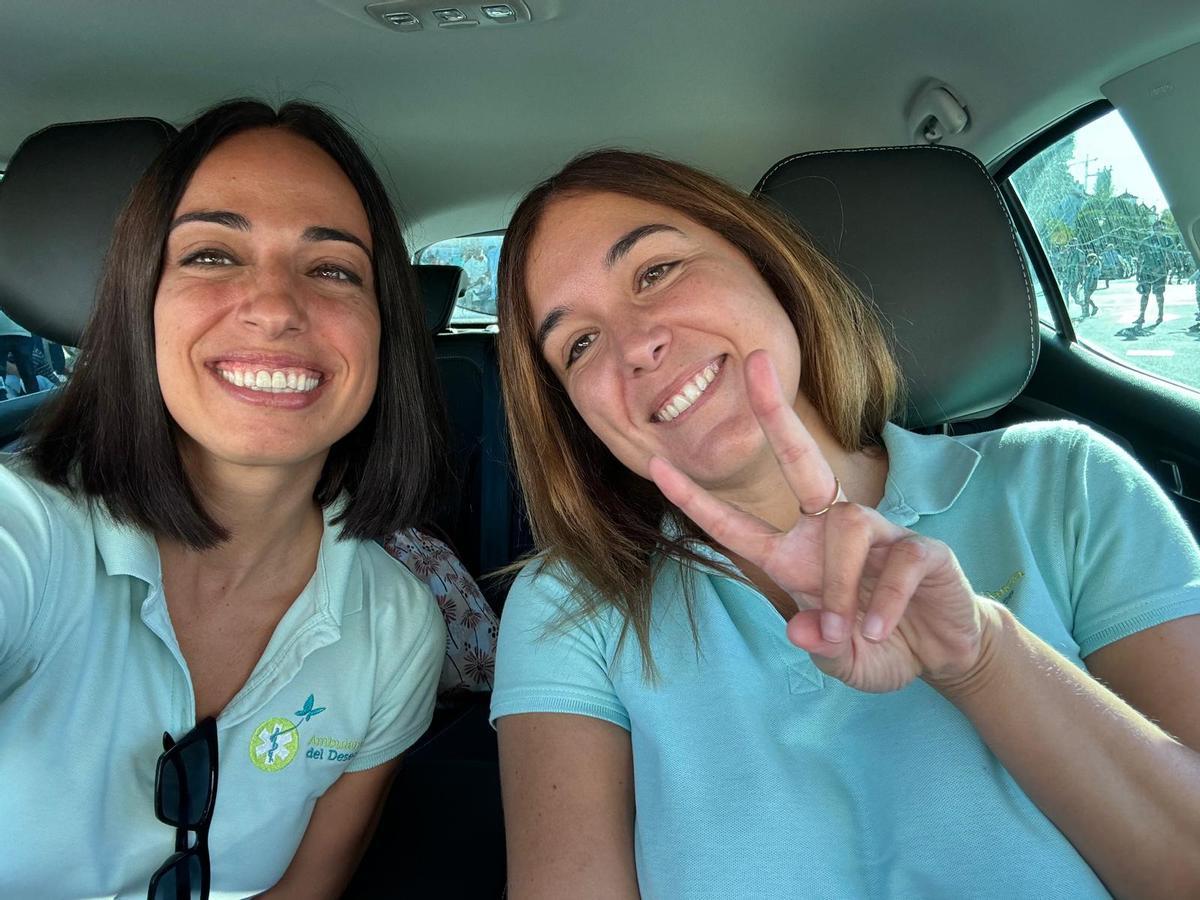 Sandra y Carmen, arquitectas del deseo del socio número 85 de poder volver al estadio Benito Villamarín y ver a su Real Betis.