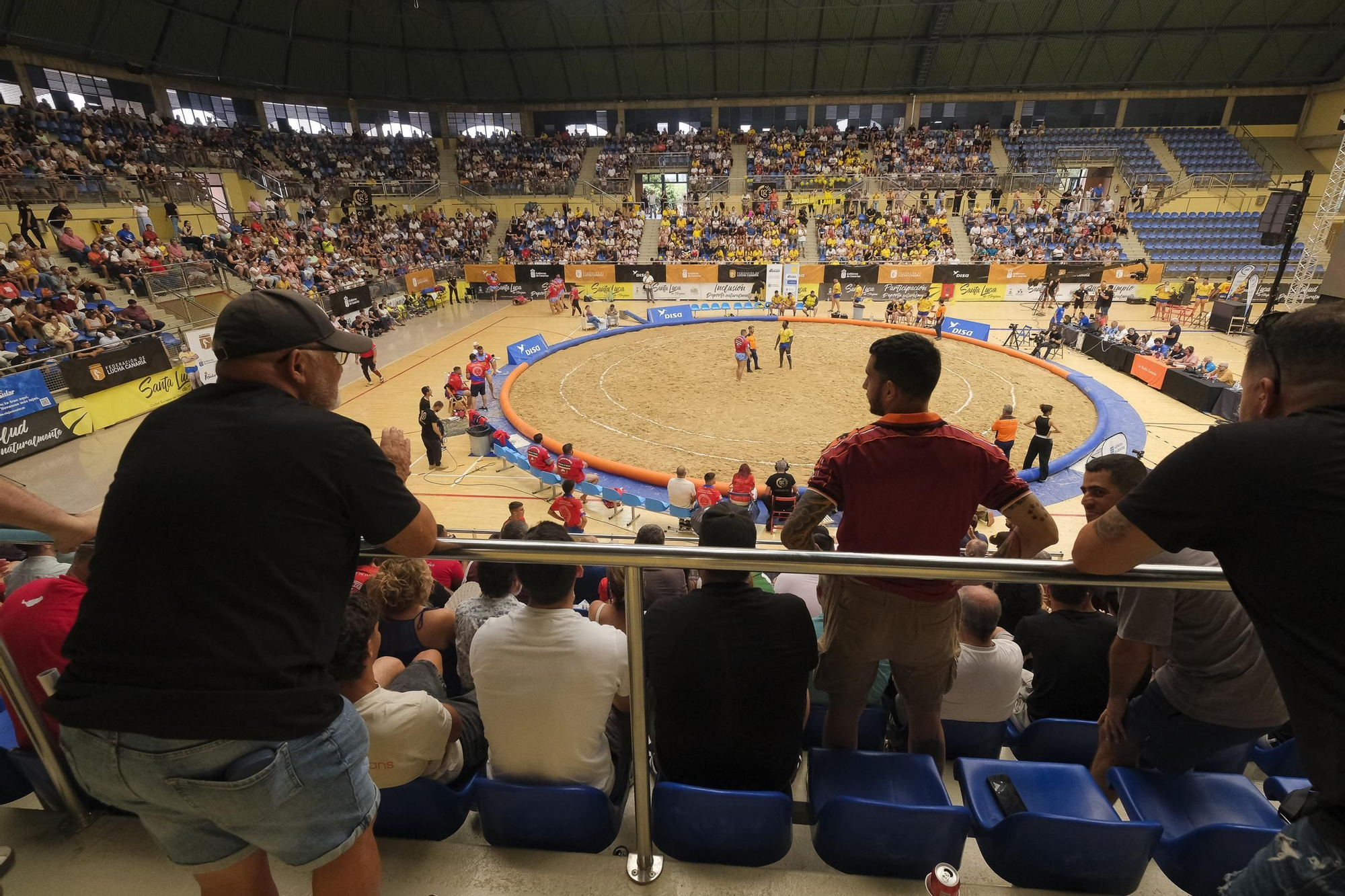 Final del torneo DISA Gobierno de Canarias de Lucha