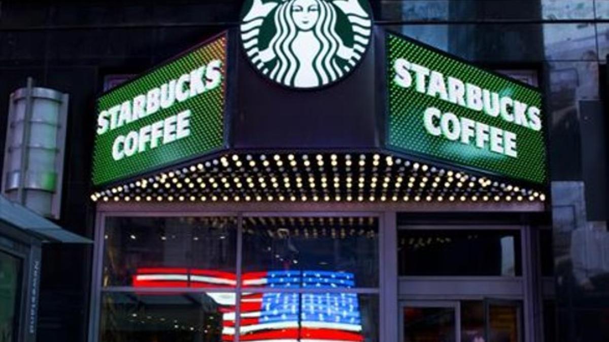 Imagen de un Starbucks de Nueva York.