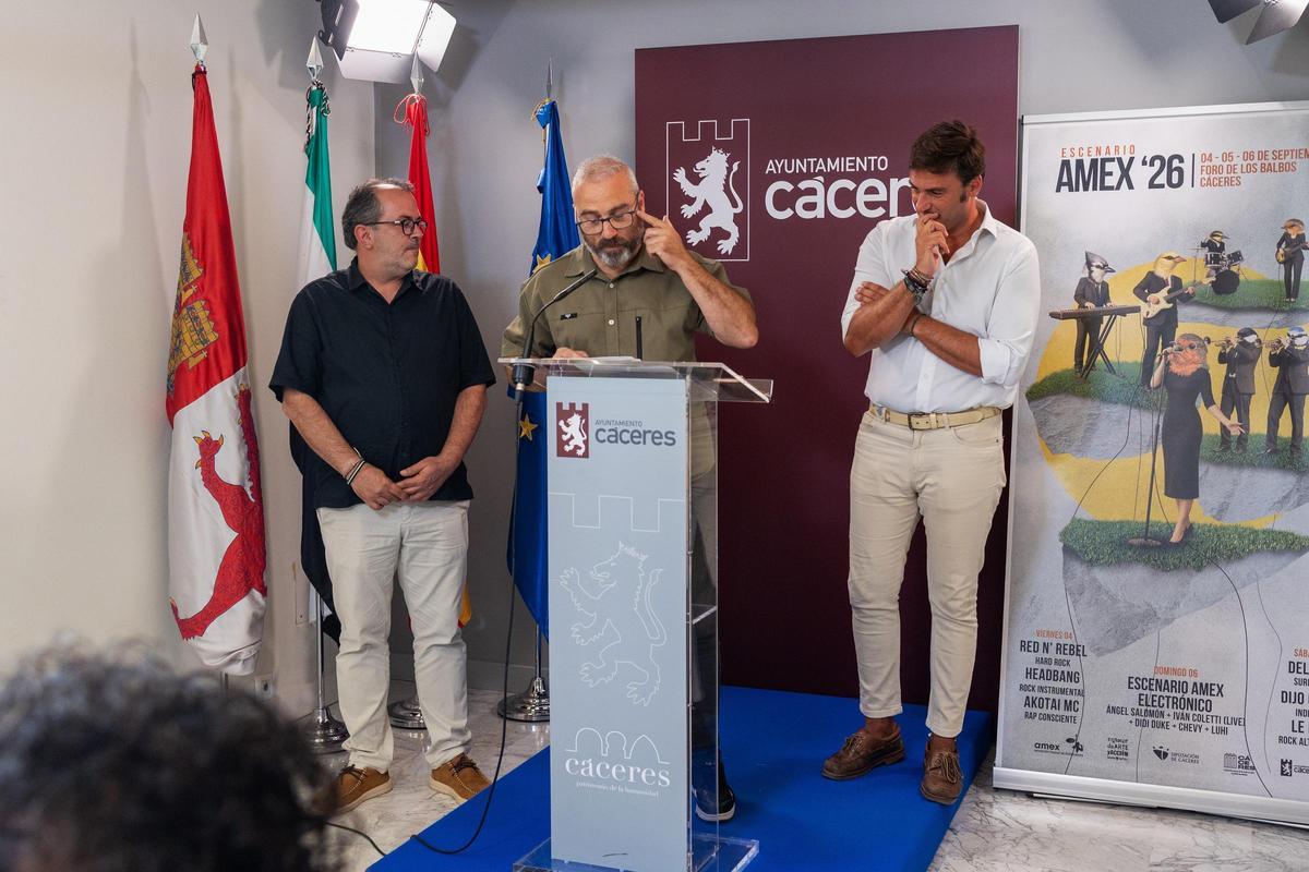 Galería | Presentación de la 18ª edición de Escenario AMEX de Cáceres