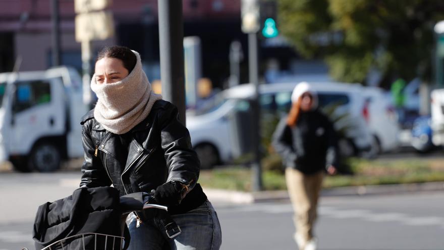 El aviso de la AEMET en Valencia por la ola de frío polar que congela la Comunitat Valenciana