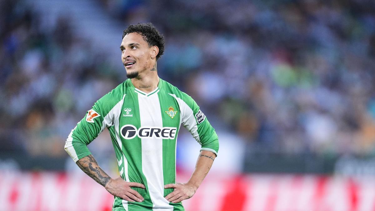 Antony, tras el Betis-Elche de Liga en La Cartuja