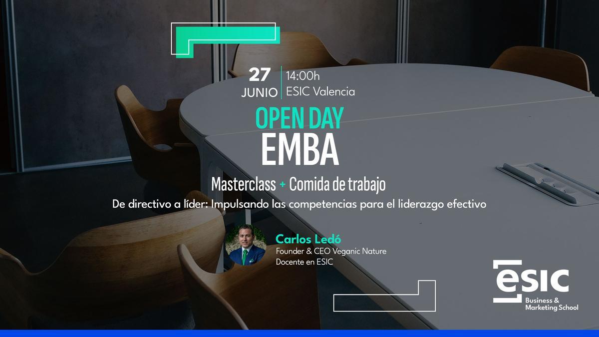 El jueves 27 de junio llegará el Open Day sobre desarrollo directivo.
