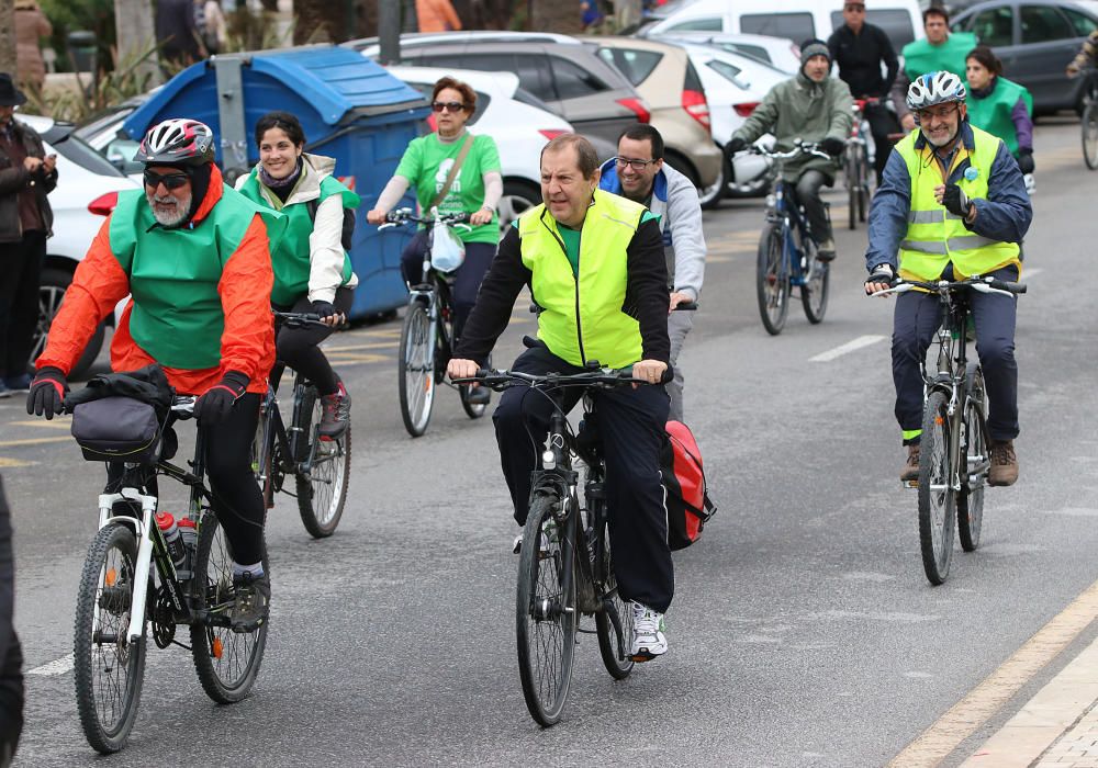 Marcha ciclista por un Bosque Urbano