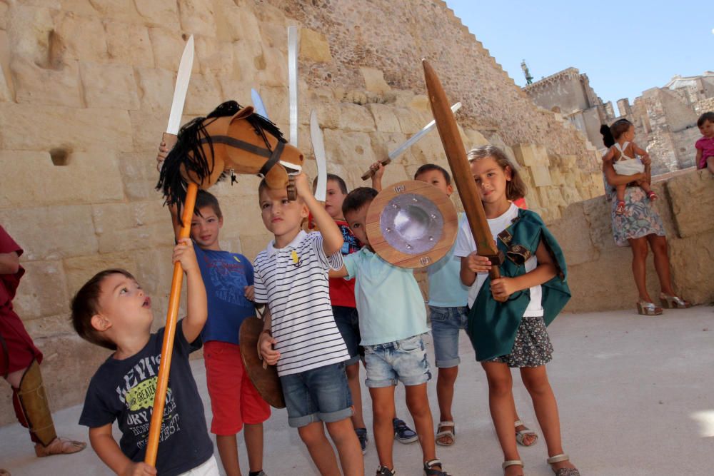 Actividades infantiles de Escipión y Aníbal