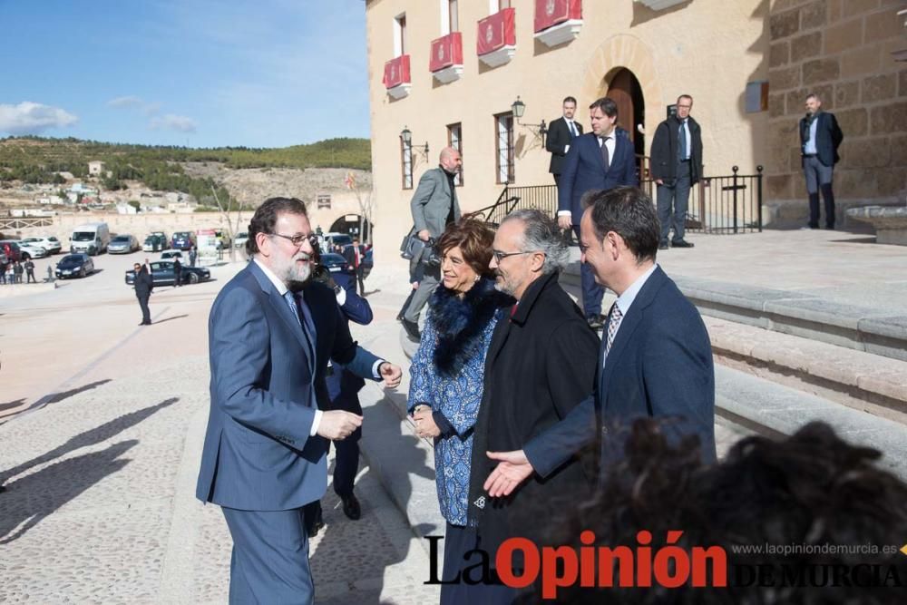 Visita de Mariano Rajoy a Caravaca