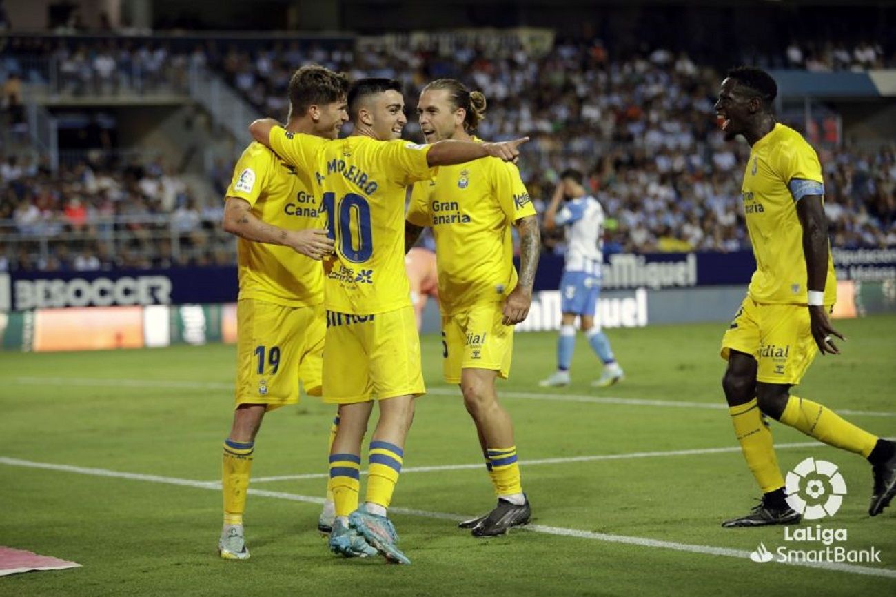 El Málaga CF - UD Las Palmas, en imágenes